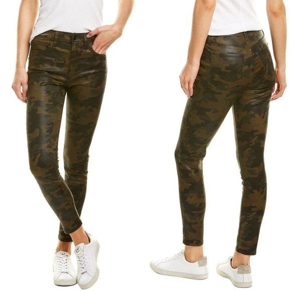 Joe's Jeans The Charlie Jeans High Rise Skinny Ankle Coated Camo Print NWT 29 - Picture 1 of 8